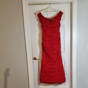 Alex Evenings Stretch Taffeta Mermaid Gown